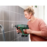 Bosch UniversalHammer 18V SDS Plus, Marteau piqueur Vert/Noir, SDS Plus, Noir, Vert, 1,6 cm, 2000 tr/min, 2 J, 2000 IPM