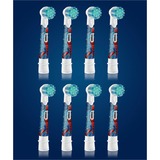 Braun Oral-B Kids Spiderman 8 pièces, Tête brosse à dent électrique Blanc