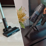 Cecotec Conga Rockstar 1500 Ray Pure, Aspirateur balais Noir/Bleu