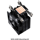 Chieftec CAC-S90PWM-T120 refroidisseur d'air Noir