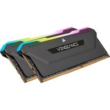 Corsair 32 Go DDR4-3600 Kit, Mémoire vive Noir, CMH32GX4M2D3600C18, Vengeance RGB PRO SL, XMP 2.0