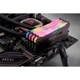 Corsair 32 Go DDR4-3600 Quad-Kit, Mémoire vive Noir, CMW32GX4M4D3600C16, Vengeance RGB Pro, XMP