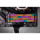 Corsair 32 Go DDR4-3600 Quad-Kit, Mémoire vive Noir, CMW32GX4M4D3600C16, Vengeance RGB Pro, XMP