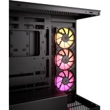 Corsair LINK 3500X RGB boîtier midi tower Noir | 2x USB-A | 1x USB-C | RGB | Verre Trempé