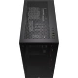 Corsair LINK 3500X RGB boîtier midi tower Noir | 2x USB-A | 1x USB-C | RGB | Verre Trempé