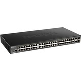 D-Link DGS-1250-52X commutateur réseau Géré L3 Gigabit Ethernet (10/100/1000) Noir, Switch Géré, L3, Gigabit Ethernet (10/100/1000)