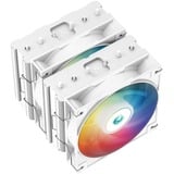 DeepCool AG620 WH ARGB Refroidisseur CPU Blanc, 4 broches PWM, LED RGB