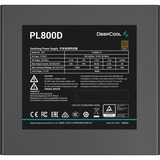 DeepCool PL800D, 800 Watt alimentation  Noir