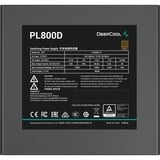DeepCool PL800D alimentation 800 watt Noir, 3x PCIe