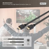 Digitus Câble de connexion HDMI Ultra High Speed, avec Ethernet, UHD 8K Noir