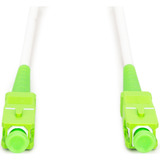 Digitus Câble de raccordement fibre optique simplex, renforcé en acier, monomode, SC/APC > SC/APC Blanc