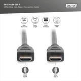 Digitus DB-330124-010-S, Câble Noir