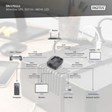 Digitus DN-170111 All-in-One, UPS Noir