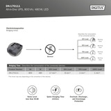Digitus DN-170111 All-in-One, UPS Noir