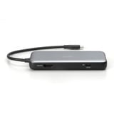 Digitus Station d'accueil USB-C 7 ports Gris/Noir
