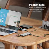 Digitus Station d'accueil USB-C 7 ports Gris/Noir