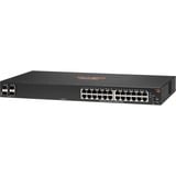 Hewlett Packard Enterprise Aruba 6000 24G 4SFP Géré L3 Gigabit Ethernet (10/100/1000) 1U, Switch Géré, L3, Gigabit Ethernet (10/100/1000), Grille de montage, 1U