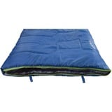 High Peak Sac de couchage couverture Frazer 200 Bleu/bleu foncé