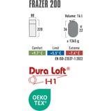 High Peak Sac de couchage couverture Frazer 200 Bleu/bleu foncé