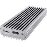 ICY BOX IB-1817MA-C31 Enceinte ssd Argent M.2, Boîtier disque dur Aluminium, Enceinte ssd, M.2, PCI Express 3.0, 10 Gbit/s, Connectivité USB, Argent