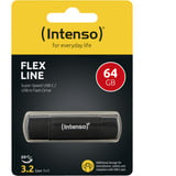 Intenso Flex Line 64 GB, Clé USB Noir