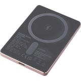 Intenso Powerbank sans fil magnétique MW5000 Rosé Rose