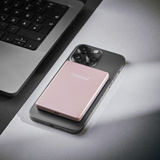 Intenso Powerbank sans fil magnétique MW5000 Rosé Rose
