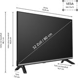 JVC  32" TV LED Noir