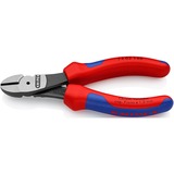 KNIPEX 74 02 140 pince Pinces coupantes diagonales, Tenailles de cran Rouge, Pinces coupantes diagonales, Sulfate de chondroïtine, Plastique, Bleu/rouge, 14 cm, 157 g