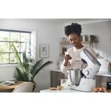 Kenwood Titanium Chef Baker XL robot de cuisine 1200 W 7 L Blanc Balances intégrées Blanc, 7 L, Blanc, Rotatif, Mélange, Acier inoxydable, Métal