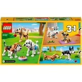 LEGO Créateur 3-en-1 - Chiens mignons, Jouets de construction 