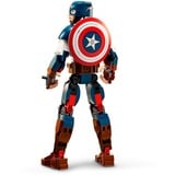 LEGO Marvel - La figurine de Captain America, Jouets de construction 76258