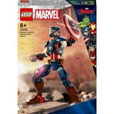 LEGO Marvel - La figurine de Captain America, Jouets de construction 76258