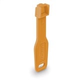 Lindy 47897 bloqueur de port Bloqueur de port + clé RJ-45 Orange Acrylonitrile-Butadiène-Styrène (ABS) 10 pièce(s), Verrou antivol Orange, Bloqueur de port + clé, RJ-45, Orange, Acrylonitrile-Butadiène-Styrène (ABS), 10 pièce(s), Sac en polyéthylène