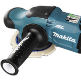 Makita DPO600Z, Polisseuse Bleu/Noir, Polisseuse Makita à batterie excentrique DPO600Z, 18Volt (sans batterie et sans chargeur)