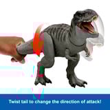 Mattel JURASSIC WORLD POWER DEVOUR Tyrannosaurus rex, Figurine Jurassic World POWER DEVOUR Tyrannosaurus rex, 4 an(s), Multicolore, Plastique