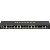 Netgear GS316EP, Switch Noir, Géré, Gigabit Ethernet (10/100/1000), Full duplex, Connexion Ethernet, supportant l'alimentation via ce port (PoE)