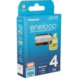 Panasonic Pile rechargeable eneloop, Mignon AA 1,2V, Batterie 
