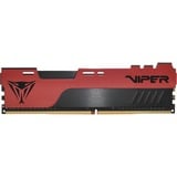 Patriot Viper Elite II DDR4 8GB 3200MHz module de mémoire 8 Go 1 x 8 Go, Mémoire vive Rouge/Noir, 8 Go, 1 x 8 Go, DDR4, 3200 MHz, 288-pin DIMM