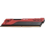 Patriot Viper Elite II DDR4 8GB 3200MHz module de mémoire 8 Go 1 x 8 Go, Mémoire vive Rouge/Noir, 8 Go, 1 x 8 Go, DDR4, 3200 MHz, 288-pin DIMM