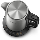 Philips Avance Collection HD9359/90 Bouilloire avec température réglable,1,7L Acier inoxydable/Noir, 1,7L, 1,7 L, 2200 W, Métal, Indicateur de niveau d'eau, Arrêt de sécurité en cas de surchauffe, Fonction garder au chaud