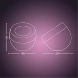 Philips Hue Lampe de table White & Color Ambiance Iris Édition Spéciale, Lumière LED Blanc