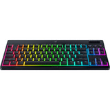 Razer BlackWidow V4 Low-Profile TKL HyperSpeed RGB clavier gaming mécanique Noir, Layout DE (QWERTZ), Razer Low-Profile Orange, 80% (TKL)