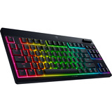 Razer BlackWidow V4 Low-Profile TKL HyperSpeed, clavier gaming Noir, Layout DE, Razer Low-Profile Orange