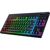 Razer BlackWidow V4 Low-Profile TKL HyperSpeed, clavier gaming Noir, Layout DE, Razer Low-Profile Orange