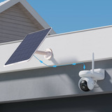 Reolink Altas B660 + Panneau Solaire 3, Caméra de surveillance Blanc