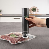 Rommelsbacher Set de démarrage appareil de mise sous vide manuel VAC 253/S, Machine à aspirer Anthracite