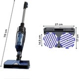 Rowenta X Combo 2in1 GZ3038 Aspirateur traineau Batterie Sec&humide Sans sac 0,55 L Noir, Bleu, Aspirateur de nettoyage Noir/Bleu, Aspirateur traineau, Sans sac, Noir, Bleu, 0,55 L, Rectangulaire, Sec&humide