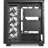 Sharkoon ELITE SHARK CA500 boîtier midi tower Noir | 2x USB-A | 1x USB-C | RGB | Verre Trempé