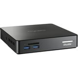 Shuttle XPC Nano System NS03A, Android OS, Rockchip RK3568, 2 GB RAM, 32GB eMMC, 2 xHDMI, 1x LAN, Wifi, fanless, fonctionnement permanent 24/7 Noir, Android OS, Rockchip RK3568, 2 GB RAM, 32GB eMMC, 2 xHDMI, 1x LAN, Wifi, fanless, fonctionnement permanent 24/7, Rockchip, RK3568, 2 Go, DDR4-SDRAM, 32 Go, Android 11